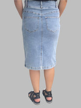 Load image into Gallery viewer, Ada Washed Jean Skirt